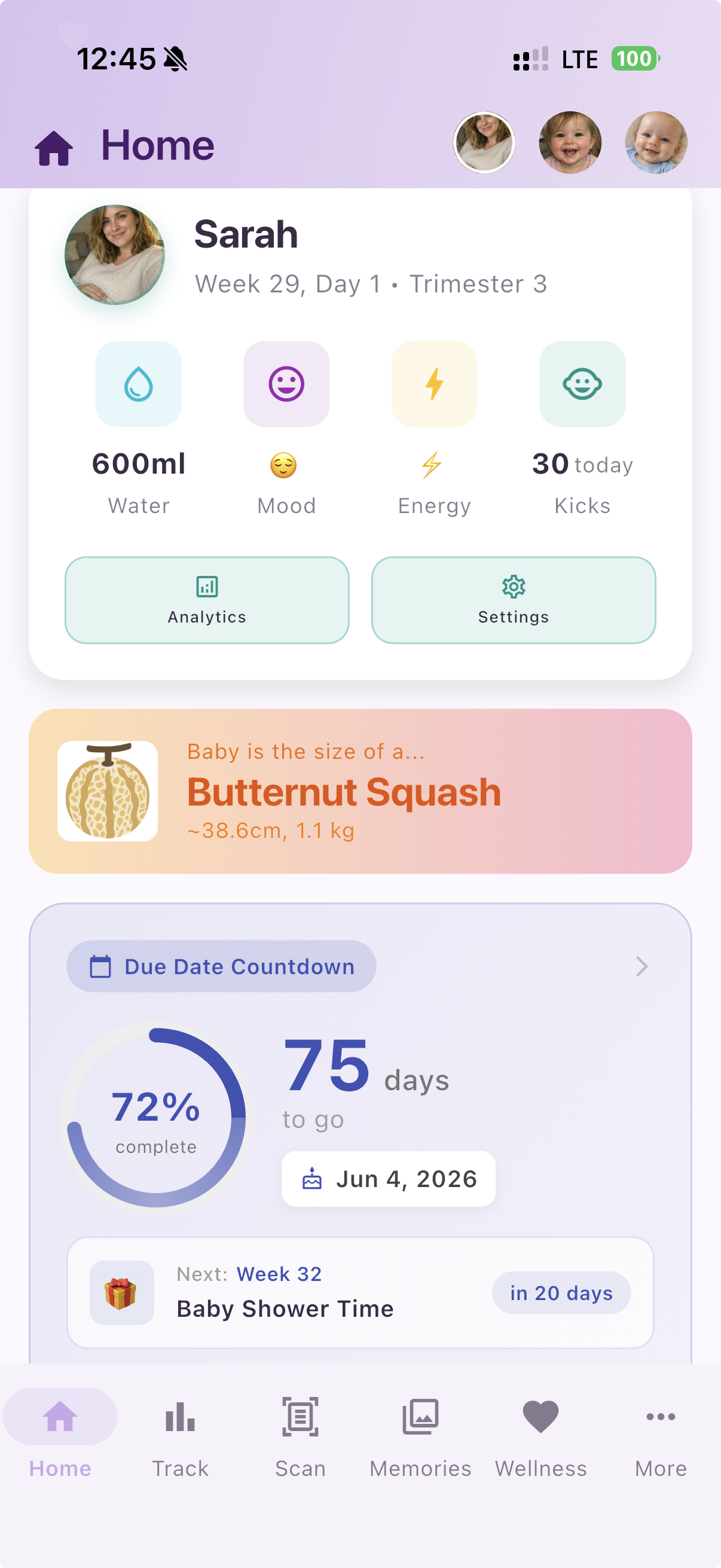 Home Screen